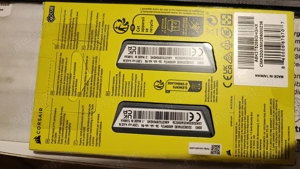 memorie ram ddr 5 corsair 32 gb kit 2x 16 gb nou garantie