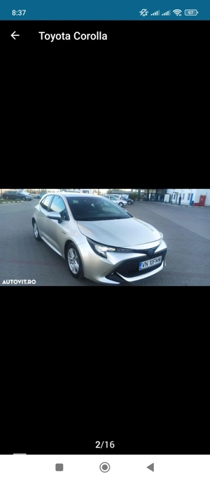 Toyota corola hibrid  - imagine 3