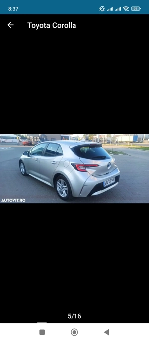 Toyota corola hibrid  - imagine 5