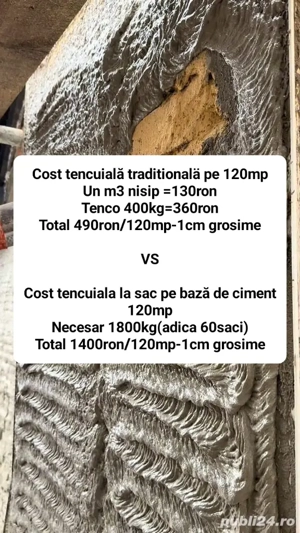 Tencuială tradițională Renovări