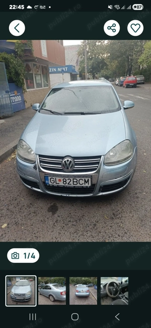 Wolkswagen jetta 2000cc,comenzi volan ,acc  - imagine 4