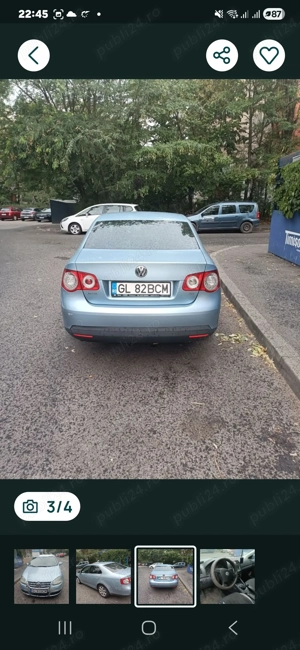 Wolkswagen jetta 2000cc,comenzi volan ,acc  - imagine 3
