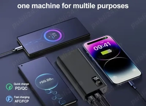 Baterie externa 20000mA 66w powerbank superfast charging , afisaj, noi sigilate