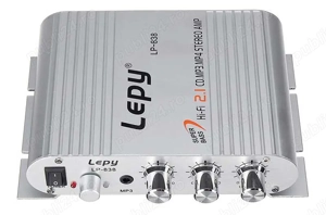Amplificator auto (home 12V 3A) 2x20W Lepy LP838