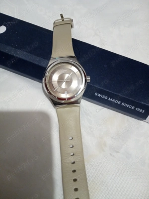 Ceas unisex swatch irony mocha dream, automatic - imagine 2