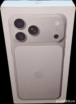 iPhone Silver 17 Pro Max 256 GB sigilat