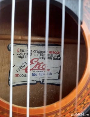 chitara clasica Eko 552 Spanish - imagine 3