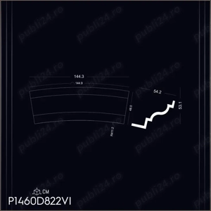 Arcada din poliuretan dur pentru interior si exterior