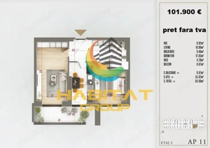 Parcul Teilor-2 camere, dec, sistem smart home, premium. - imagine 2