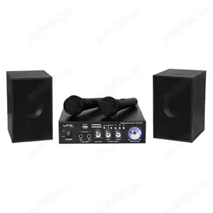 Set karaoke amplificator USB 2mic+2boxe