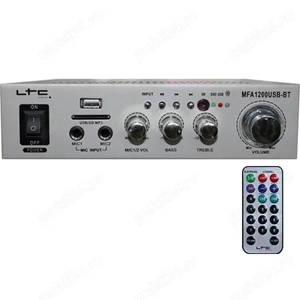 Amplificator karaoke 2x50W USB SD BT