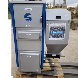 Cazan apa calda 38 kw cu Peleti sau Rumegusi lemn - imagine 3