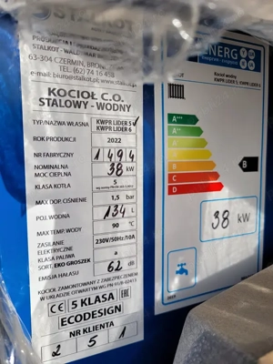 Cazan apa calda 38 kw cu Peleti sau Rumegusi lemn