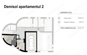Apartament deosebit intr-o  vila  situata pe Dealul Cetății - imagine 13