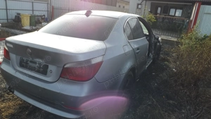 Bmw seria 5 E60 525 d automatic lovit avariat 2005 - imagine 3