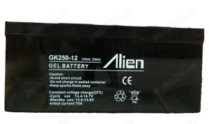 Acumulator gel 12V 250A Alien