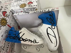 Adidasi DOLCE GABBANA Portofino Blue Edition