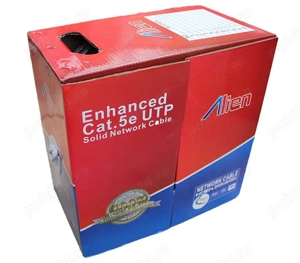 Cablu UTP Cat5e Alien 0.5mm cupru rola 305m