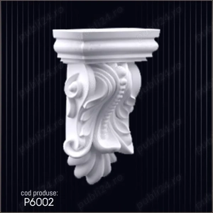 Consola decorativa din poliuretan dur pentru interior si exterior