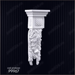 Consola decorativa din poliuretan dur pentru interior si exterior