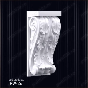 Consola decorativa din poliuretan dur pentru interior si exterior