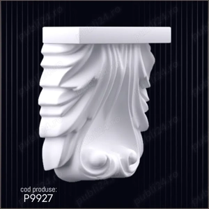 Consola decorativa din poliuretan dur pentru interior si exterior