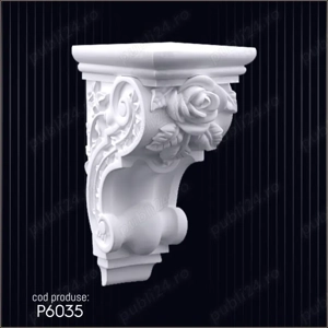 Consola decorativa din poliuretan dur pentru interior si exterior