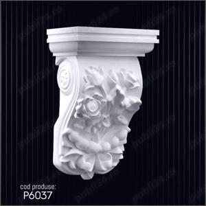 Consola decorativa din poliuretan dur pentru interior si exterior