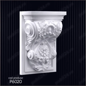 Consola decorativa din poliuretan dur pentru interior si exterior