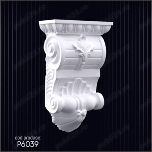 Consola decorativa din poliuretan dur pentru interior si exterior