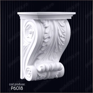 Consola decorativa din poliuretan dur pentru interior si exterior