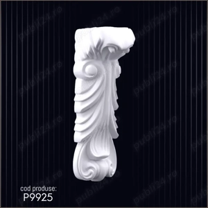 Consola decorativa din poliuretan dur pentru interior si exterior