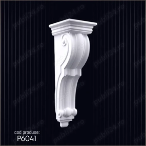 Consola decorativa din poliuretan dur pentru interior si exterior