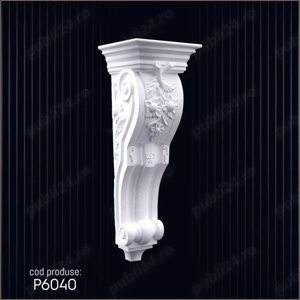 Consola decorativa din poliuretan dur pentru interior si exterior