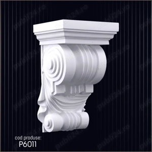 Consola decorativa din poliuretan dur pentru interior si exterior