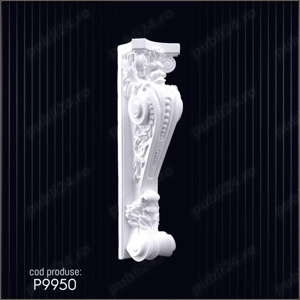 Consola decorativa din poliuretan dur pentru interior si exterior