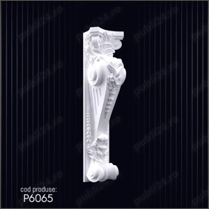 Consola decorativa din poliuretan dur pentru interior si exterior