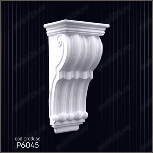 Consola decorativa din poliuretan dur pentru interior si exterior