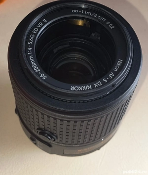 Obiectiv Nikon AF-S DX 55-200mm f 4-5.6G ED VR 2
