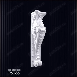 Consola decorativa din poliuretan dur pentru interior si exterior