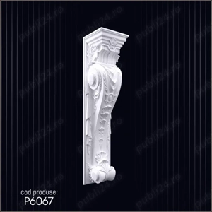 Consola decorativa din poliuretan dur pentru interior si exterior