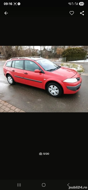 de vanzare renault megan 2