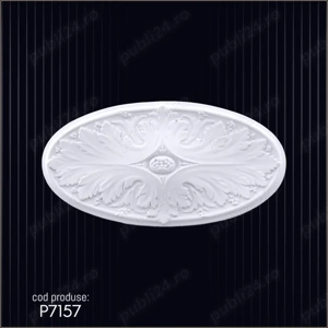 Rozeta din poliuretan dur pentru interior si exterior