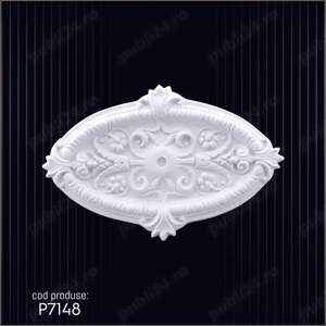 Rozeta din poliuretan dur pentru interior si exterior