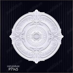 Rozeta din poliuretan dur pentru interior si exterior