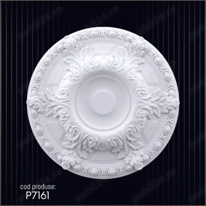 Rozeta din poliuretan dur pentru interior si exterior