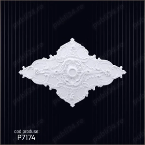 Rozeta din poliuretan dur pentru interior si exterior