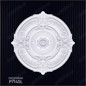 Rozeta din poliuretan dur pentru interior si exterior