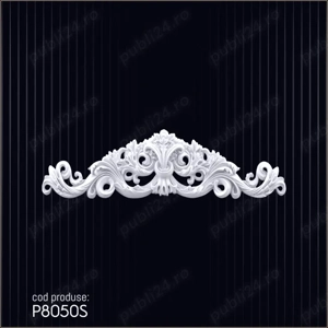 Coroana ornamentala din poliuretan dur pentru interior si exterior