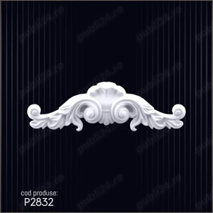 Coroana ornamentala din poliuretan dur pentru interior si exterior